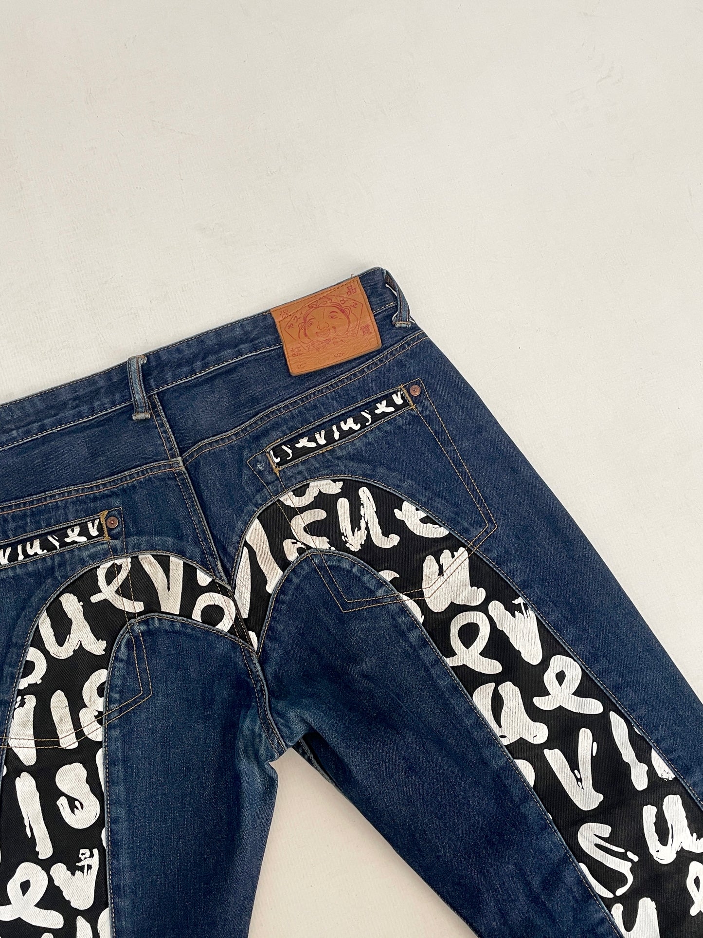 EVISU DAICOCK JAPANESE SELVEDGE DENIM JEANS