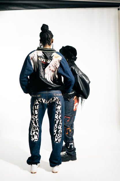 EVISU DAICOCK JAPANESE SELVEDGE DENIM JEANS