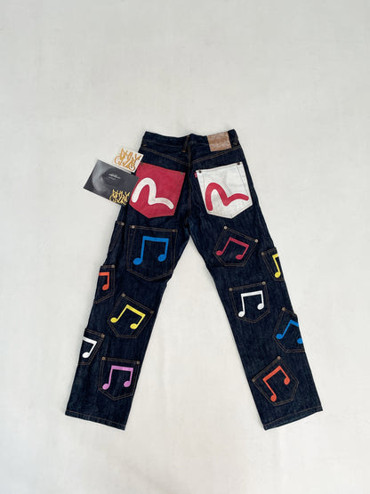 EVISU MULTIPOCKET REGULAR JEANS