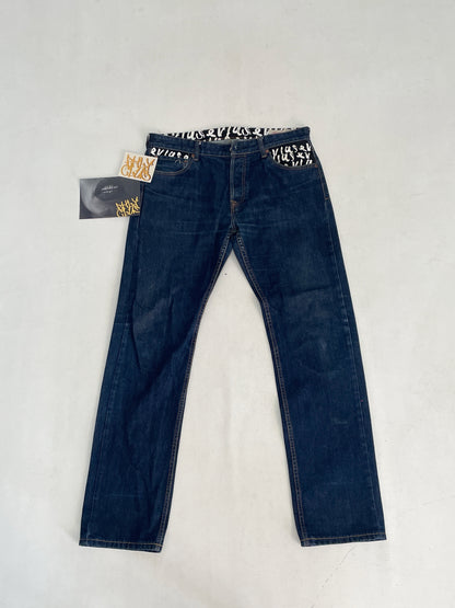 EVISU DAICOCK JAPANESE SELVEDGE DENIM JEANS